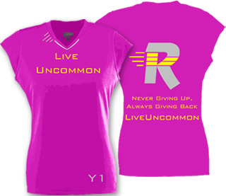 Hot Pink Wicking Ladies Rally Jersey